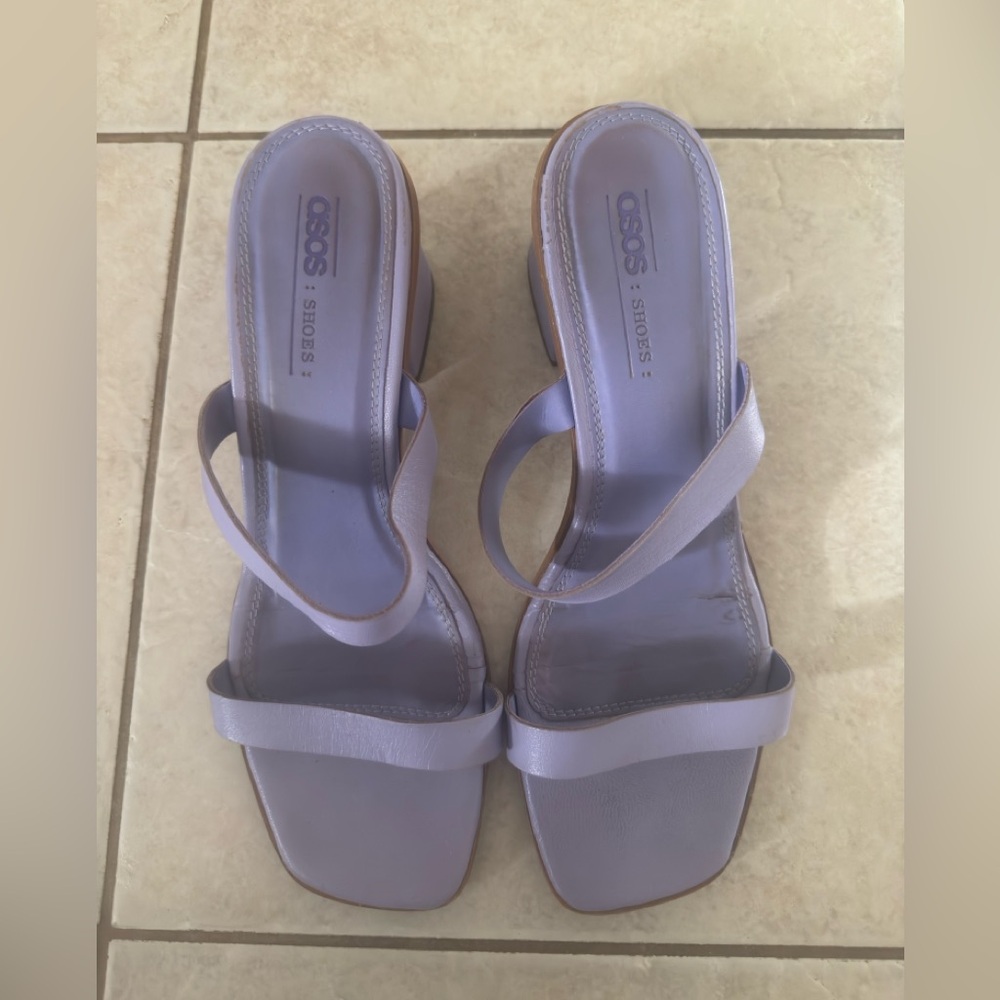 Leather mules ASOS